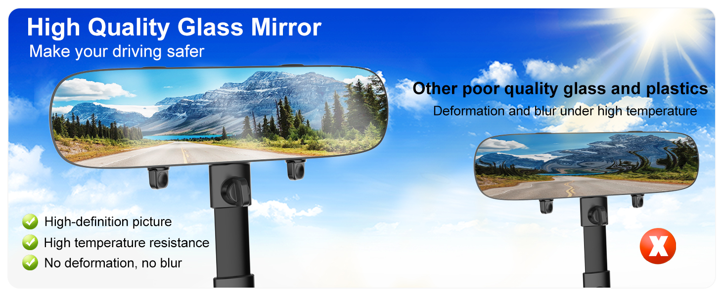 rear view mirror phone holder