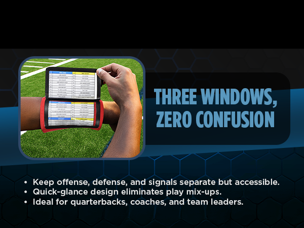 sports play wrist coach, wrist bands for quarterbacks, arm play bands