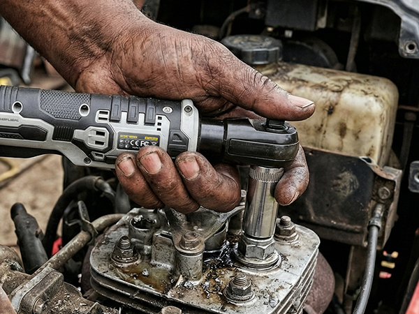 battery ratchet wrench 3/8