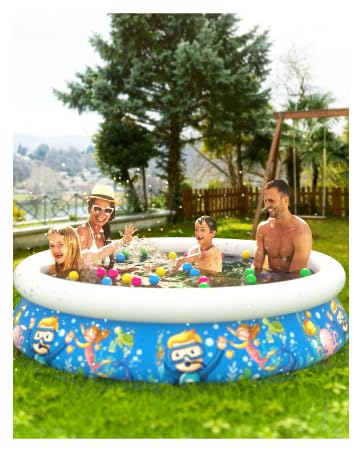 Kiddie Pool Inflatable Top Ring Pool