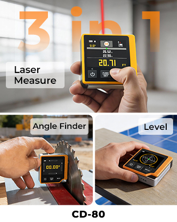 3 in 1 laser measuring tool