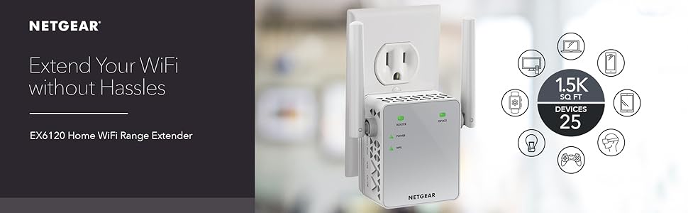 ex6120 home wifi range extender