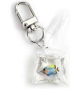 SHTALHST Fish Keychain for Women Mini Bagged Fish Accessory for Keys Phone Unique Purse Charm for...