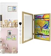 THDUJAYJAY 1Pcs Kids Art Frames 8.5x11 inch Front Opening Kids Artwork Display Frame Changeable K...