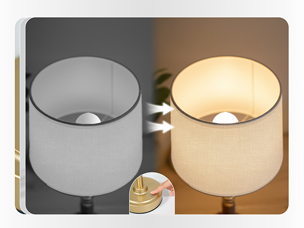led rechargeable table lamp