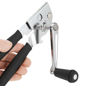 Crank can opener