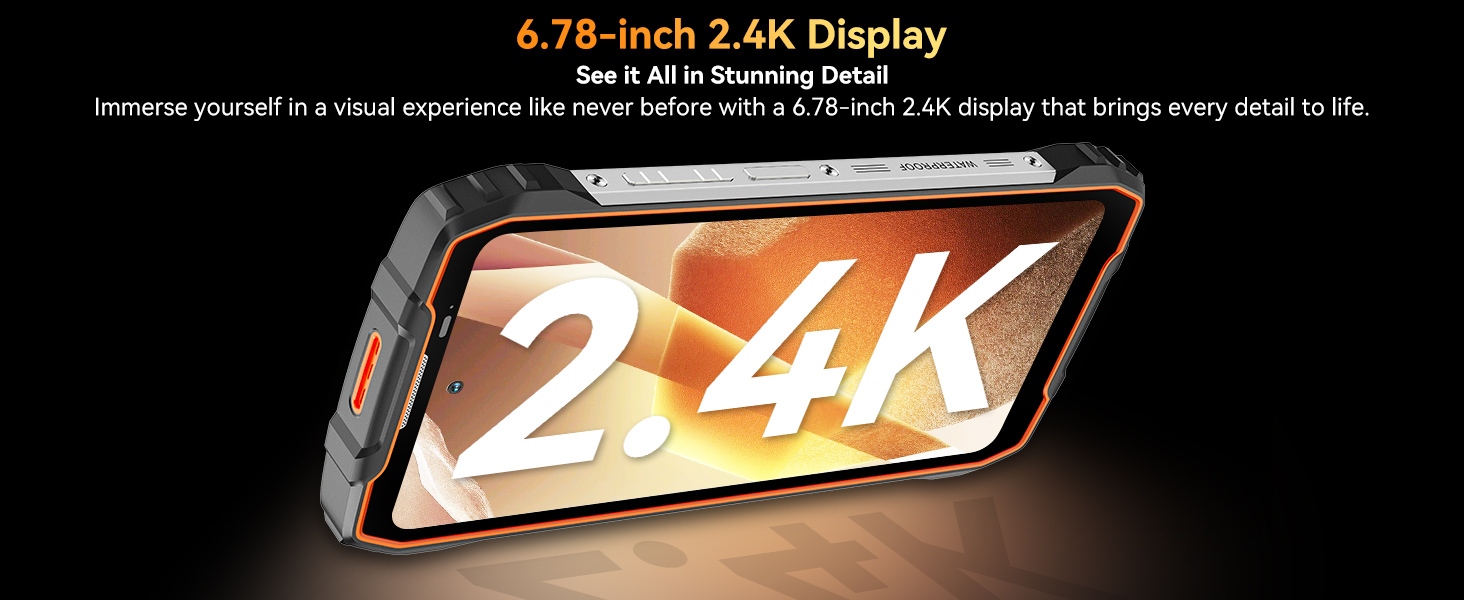 5G AI Rugged Phone 120Hz