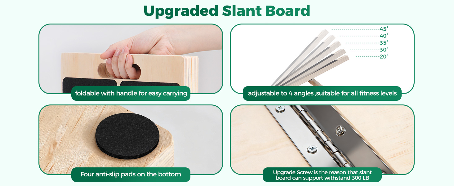 Slant Board for Calf Stretching