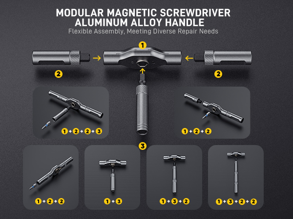 detachable ratche screwdriver screwdriver bits and screwdriver all in one kit gadgets for men