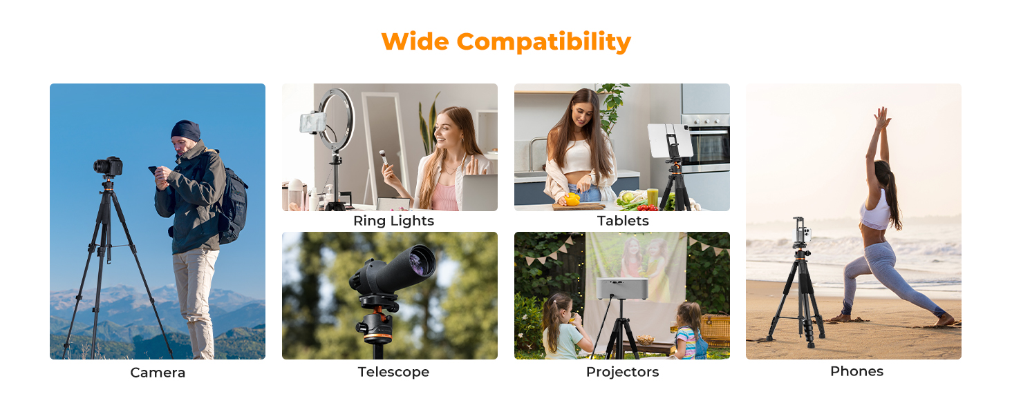 K&amp;amp;F Concept Camera Cellphone Tripod
