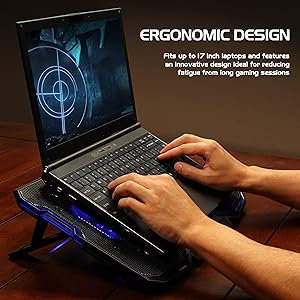 Game or type at any angle in comfort