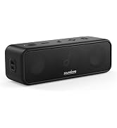 Soundcore Anker 3 Portable Bluetooth Speaker - Wireless, IPX7 Waterproof, 24H Playtime, Pure Tita...