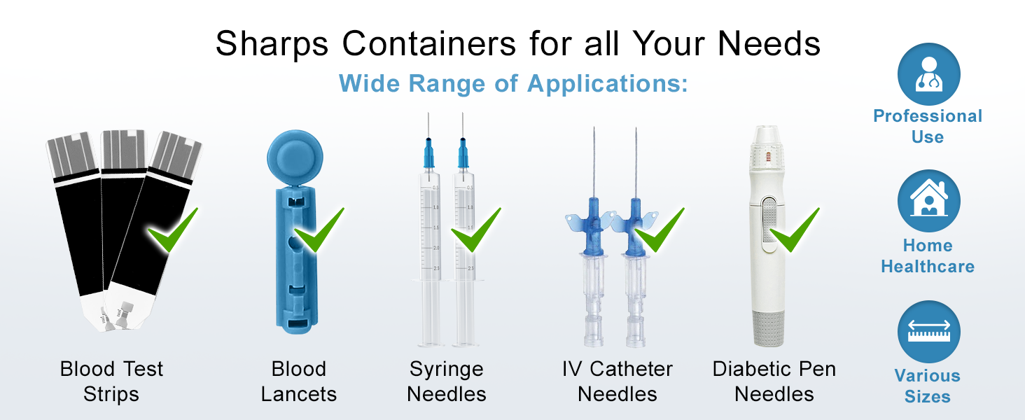 sharps containers for home use, needle disposal containers home, sharps disposal container, box