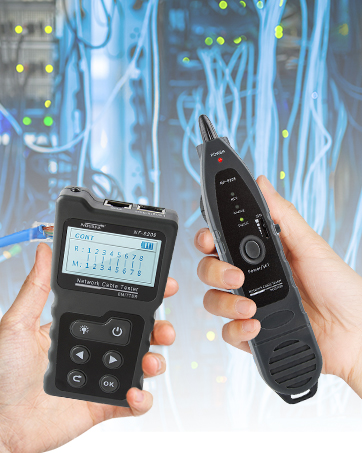 NOYAFA NF-826 Underground Cable Locator Wire Tracker, for Dog Fence Cables Irrigation, Wall and Unde...