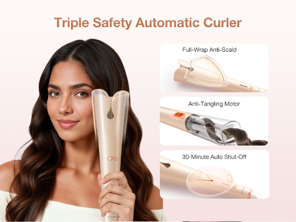 rotating curling iron