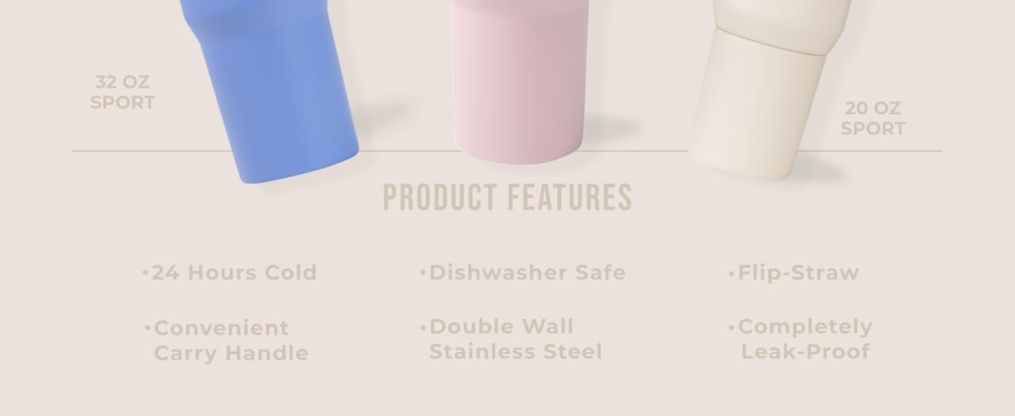 stainless steel insulated water jug water bottle