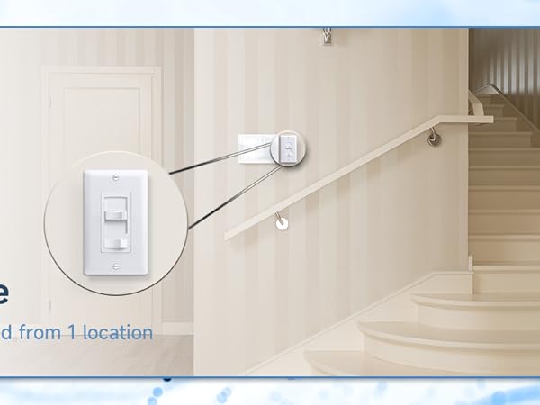 single pole dimmable switch