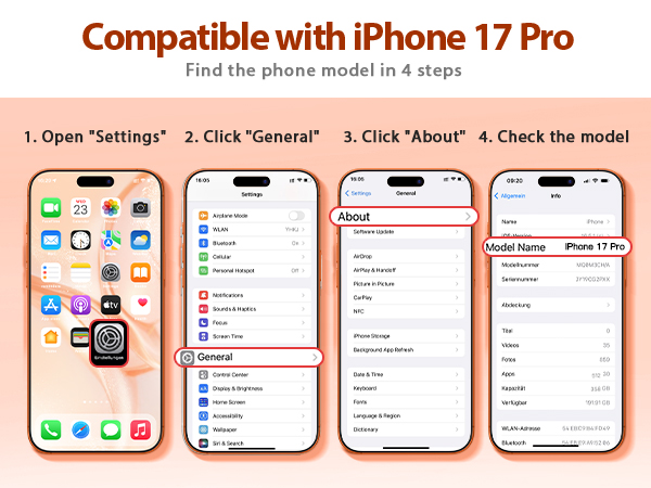 for iphone 17 Pro Case