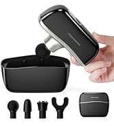 KingPavonini Mini Massage Gun with All-in-One Storage Case, FSA HSA Eligible, Pocket-Sized Small ...