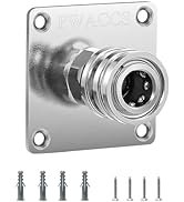 PWACCS Pressure Washer Foam Cannon Holder, 1/4" Quick Connect Automatic Foam Cannon Mount, Stainl...