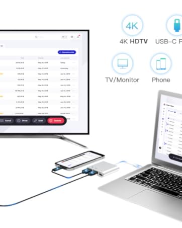 4K@30hz printer phone monitor multi media flash hard drive plug projector expansion