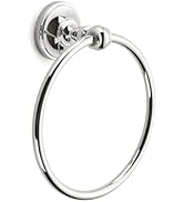 khtumeware 1 Pack Vibrant Polished Nickel Bath Towel Ring, Bathroom Hardware Accessories Heavy-Du...