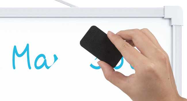 double sided dry erase board