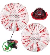 Upgrade Mop Heads Replacements for Ocedar, 40% More Cleaning Power Head, Mop Replace Head Scrubbe...