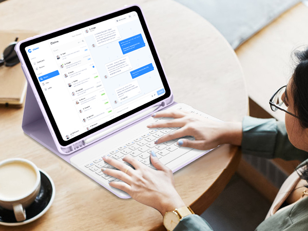 iPad Air 5th4th Generation Case with Keyboard 14