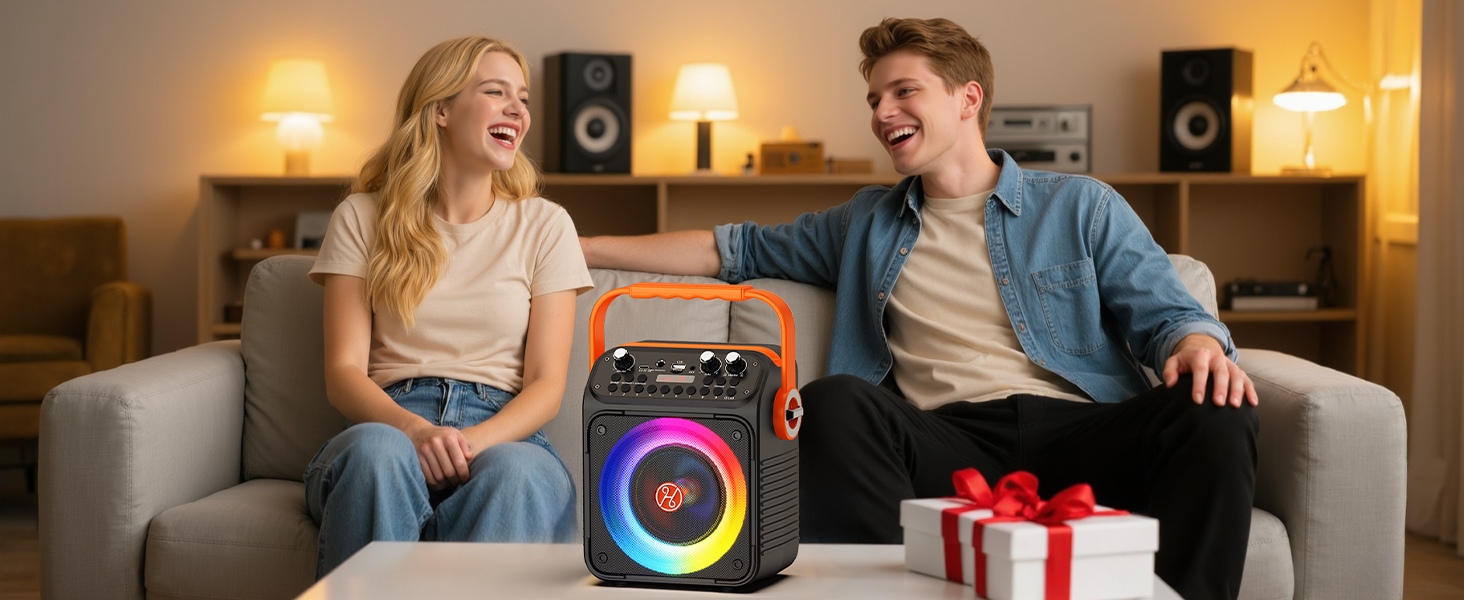 bluetooth speaker with microphone gift