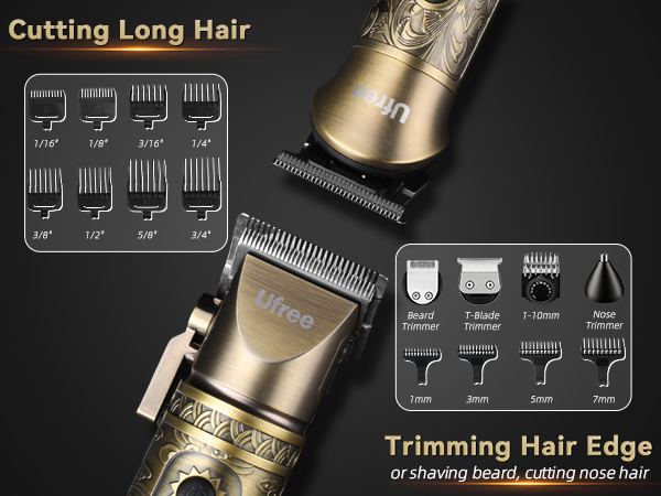 ufree clippers and trimmers set