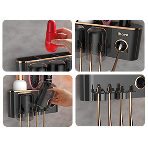 toothbrush holder wall mounted