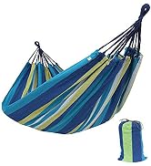 Outdoor Amacas Garden Camping Hammock,Hammock Portable with Carrying Bag for Patio Yard Garden Ba...