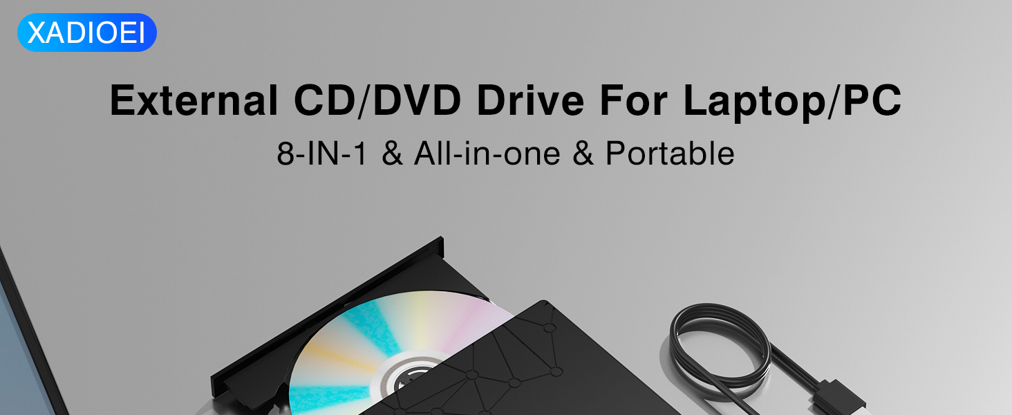 external cd/dvd drive for laptop