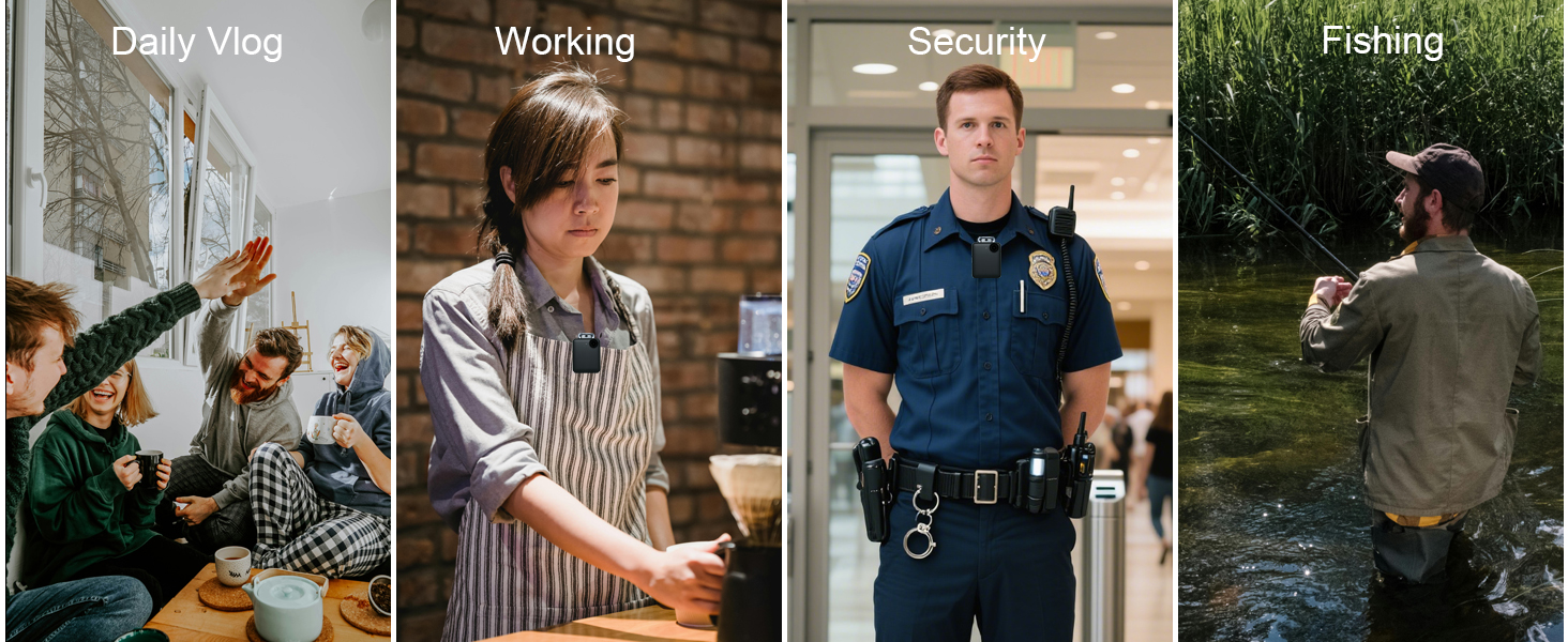 mini body camera pov camera small portable clip pocket cam sports camera