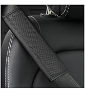 Osilly Car Seat Belt Pads, 2 Pack Fiber Leather Seatbelt Shoulder Strap Covers, More Comfort Driv...