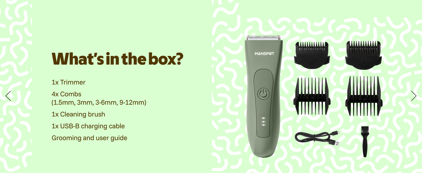 manscape hair trimmer for men shaver for men