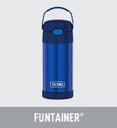 THERMOS FUNTAINER 12 Ounce Stainless Steel Vacuum Insulated Kids Straw Bottle