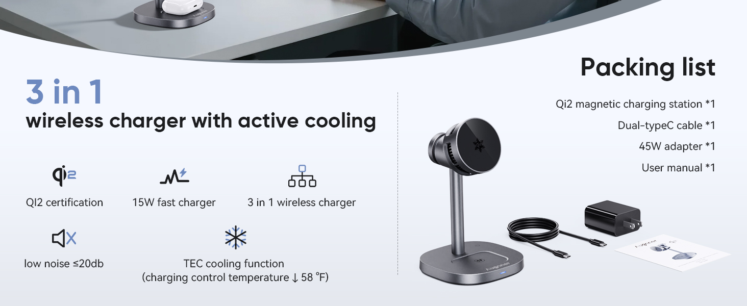 charging station with cooling system