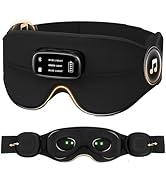 LC-dolida Pro Bluetooth Sleep Mask with White Noise &amp; 3 Lights, Sleep Headphones with Upgrade Chi...