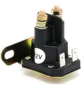 Starter Relay Solenoid Fit for John Deere, MTD Cub Cadet, Lawn Tractor, Marine Outboards, Inboard...