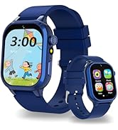 Kids Smart Watch 32 Games, 3 Sports, Pedometer, Audio Books &amp; Study Cards, School Mode, Alarm Clo...