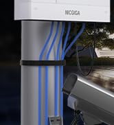 Outdoor Waterproof 8-Port PoE Switch with 8 Port PoE+@120W + Gigabit Uplink Port, 10 Port IEEE802...