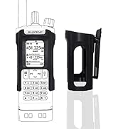 BAOFENG UV-32/DM-32 Walkie Talkie Belt Clip Holster | Durable Plastic Radio Holder Replacement Ac...