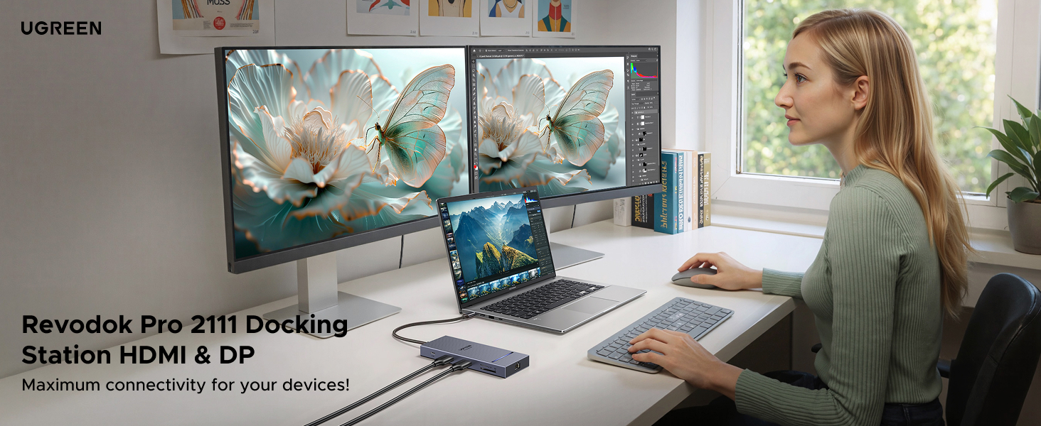 Revodok Pro Docking Station Thunderbolt 5