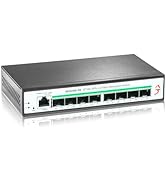 XikeStor 8 Port 10G SFP+ L3 Managed Ethernet Switch, Multi Gigabit Network Switch, Ethernet Split...