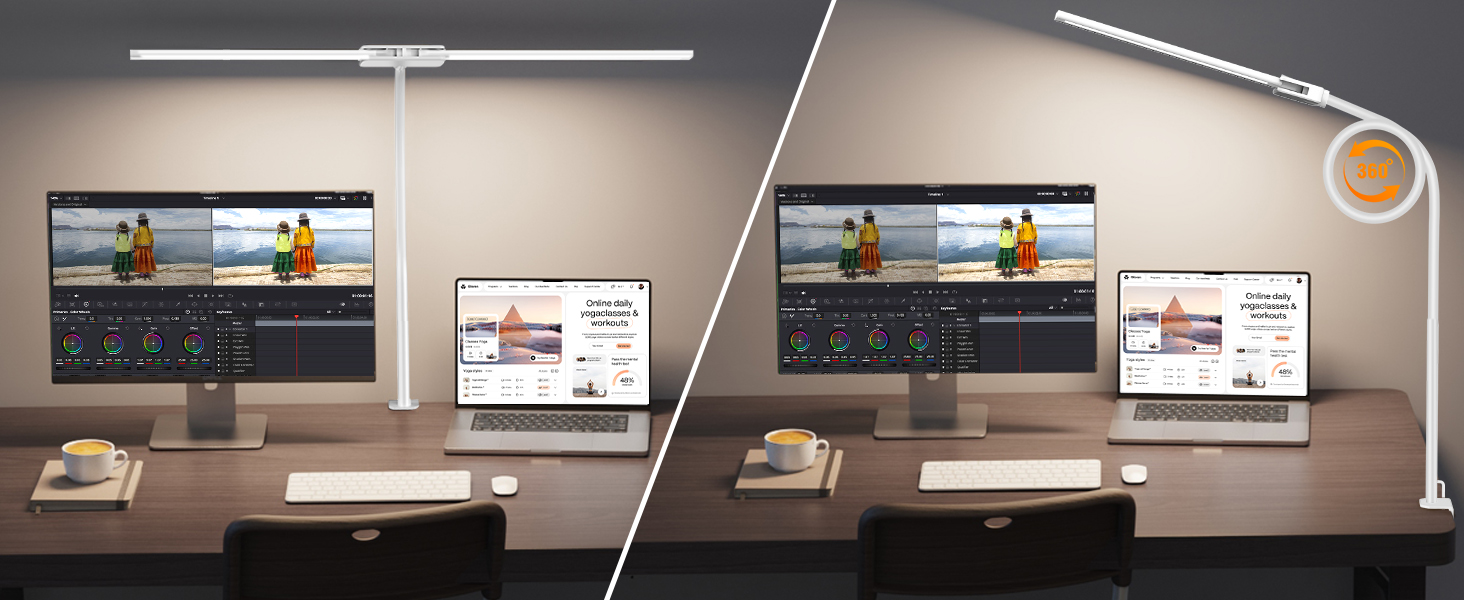 clip light for desk