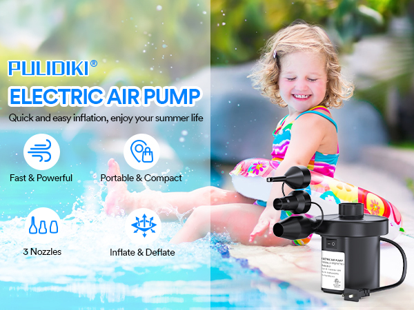 Electric Air Pump for Inflatables