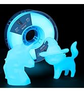 Goto Guard Glow in The Dark Filament Blue PLA Filament, Luminous 3D Printing PLA Filament 1.75mm ...