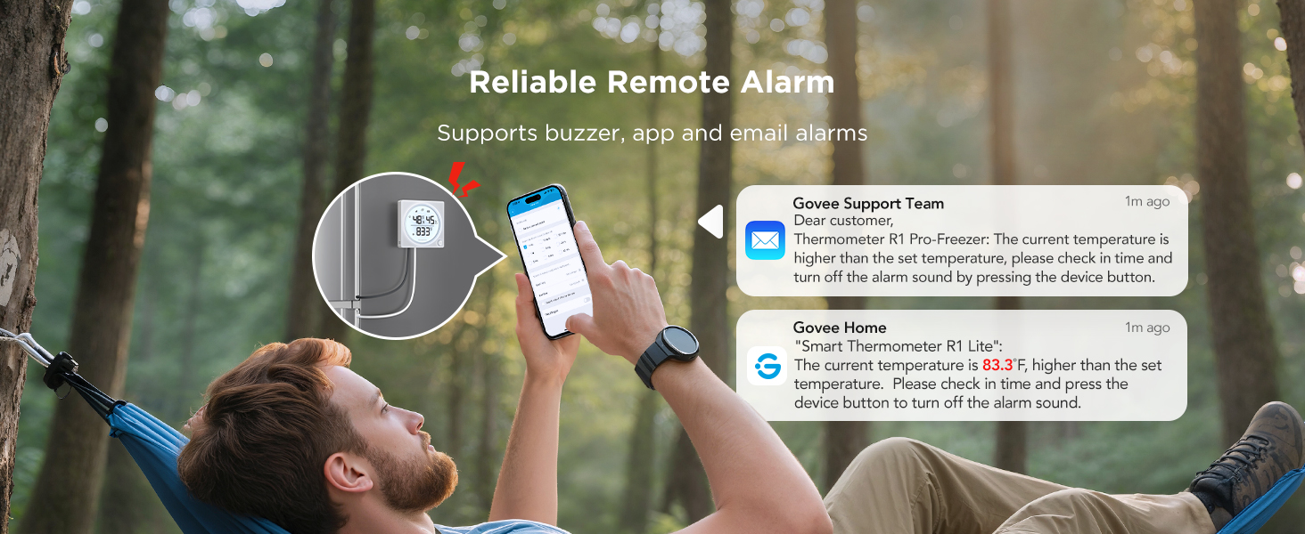 freezer temperature alarm